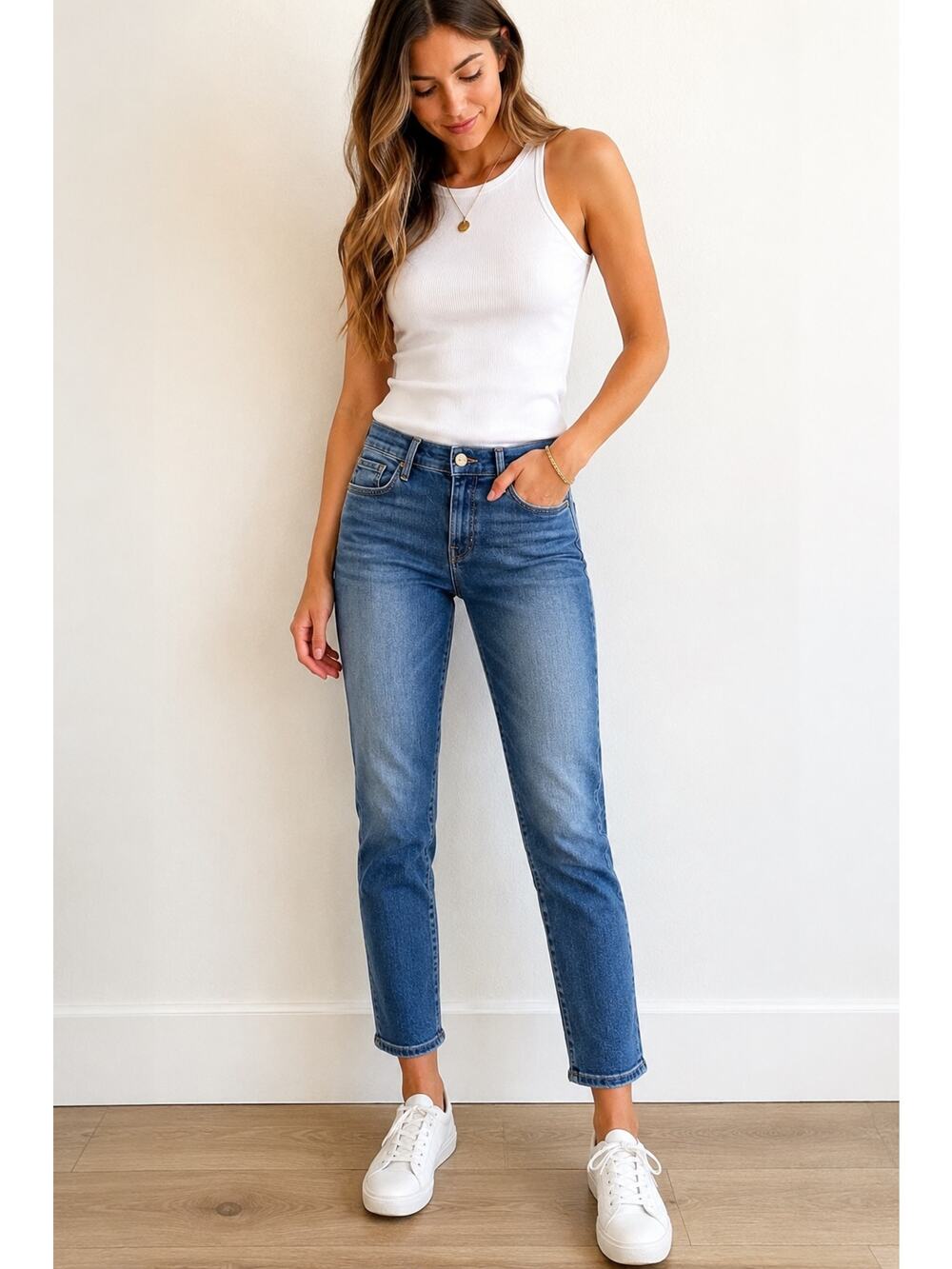 FRAME Denim Le Garçon Jeans Women’s Size 27 Medium Wash Slim Boyfriend Stretch